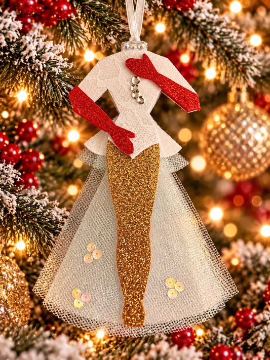“The Mandy” Ornament Inspired by Vera Ellen’s
