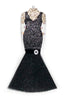 Christmas Ornament Inspired by Edith Head's Black Velvet Gown worn by Rosemary Clooney