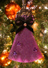 Haunted Mansion Inspired Purple & Black Halloween Gown Ornament